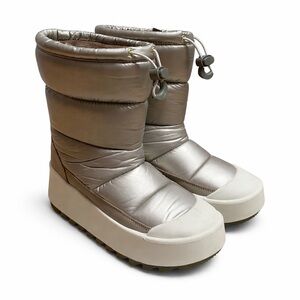 Cougar Meteor Gold Waterproof Platform Winter Boots Silver Size 7